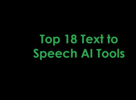 Top 18 Text-to-Speech AI Tools