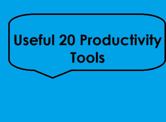 Useful-20-Productivity-Tools