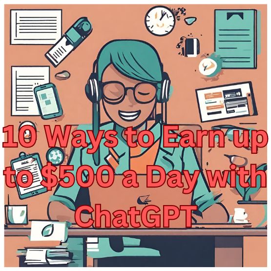 10 Ways to Earn up to $500 a Day with ChatGPT