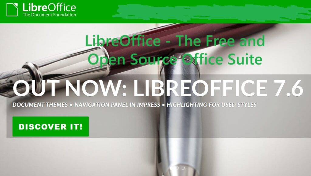 LibreOffice - The Free and Open Source Office Suite