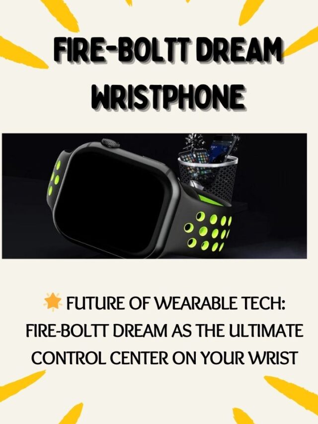 Fire-Boltt Dream WristPhone 1