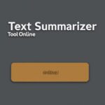 Text-Summarizer-Tool-Online
