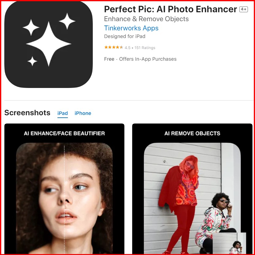 Perfect Pic AI Photo Enhancer