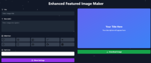 Featured Image Maker