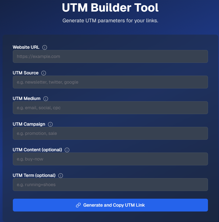 UTM Builder