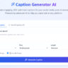 Caption Generator AI