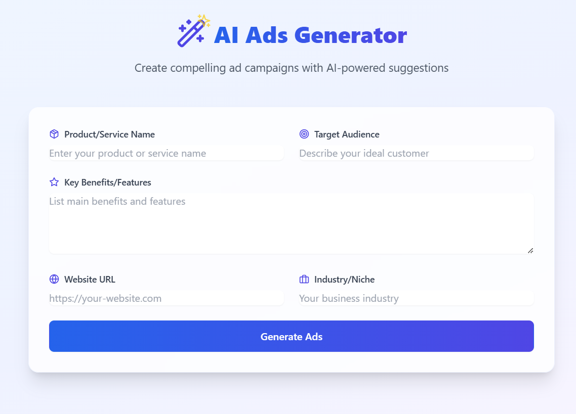 AI Ads Generator