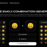 Emoji Mixer Tool