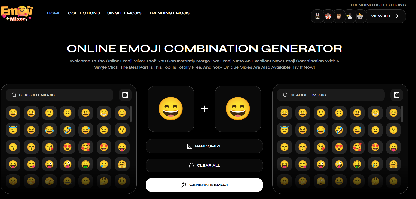 Emoji Mixer Tool