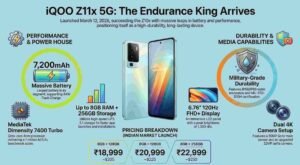 The 7,200mAh Revolution: Why the iQOO Z11x 5G is the Most Interesting Mid-Ranger of 2026 1 iQOO Z11x 5G