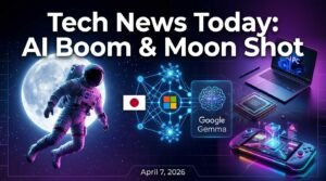 Tech Pulse: AI Policies, Moon Missions, and Gadget Glory – April 7, 2026 1 Tech Pulse: AI Policies, Moon Missions, and Gadget Glory – April 7, 2026