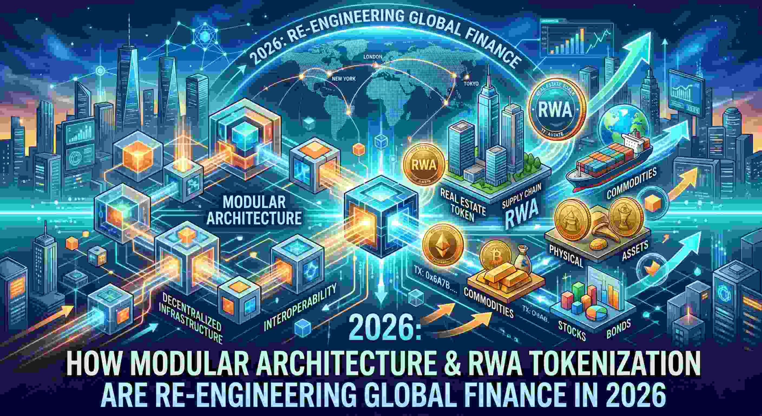 How Modular Architecture and RWA Tokenization Are Re-Engineering Global Finance in 2026