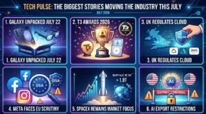 Tech Pulse: The Biggest Stories Moving the Industry This July 1 Tech news today july 12 th