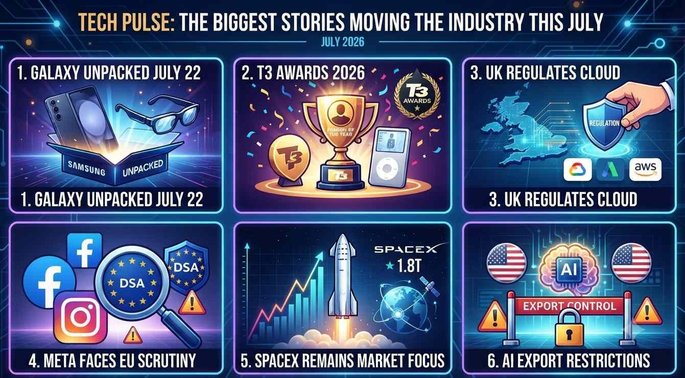 Tech Pulse: The Biggest Stories Moving the Industry This July 7 Tech Pulse: The Biggest Stories Moving the Industry This July