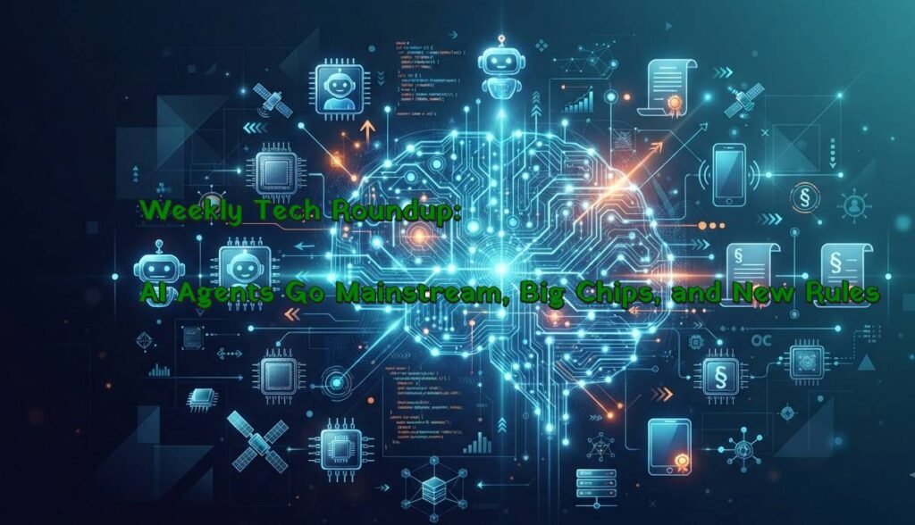 Weekly Tech Roundup: AI Agents Go Mainstream, Big Chips, and New Rules 1 Weekly Tech Roundup: AI Agents Go Mainstream, Big Chips, and New Rules