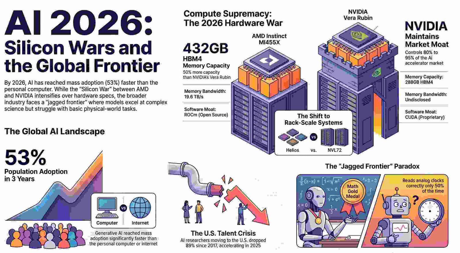 Technology Blog |AI | ML | AR | VR | Robotics 14 The AI Landscape of 2026: 6 Surprising Realities the Hype Cycles Missed
