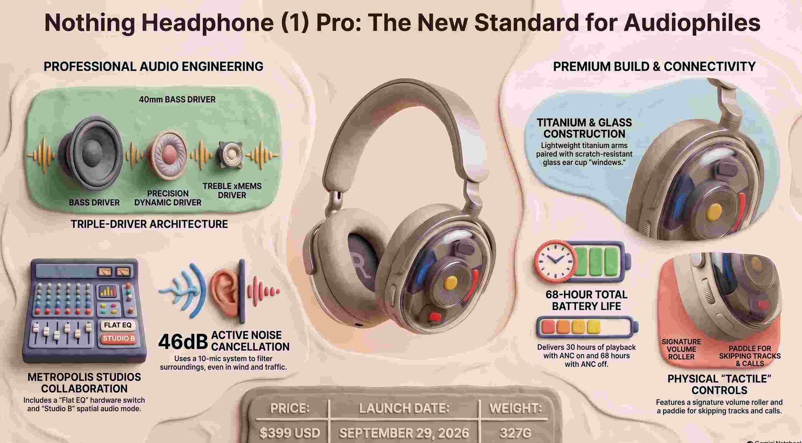 Technology Blog |AI | ML | AR | VR | Robotics 14 Studio Switches, Modular Glass, and BTS: 5 Surprising Takeaways From Nothing’s Headphone (1) Pro Reveal